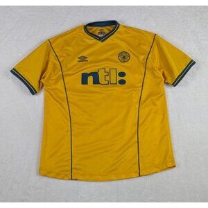 Umbro Celtic 2000 2001 Away Football Shirt Soccer Jersey Mens Size XL